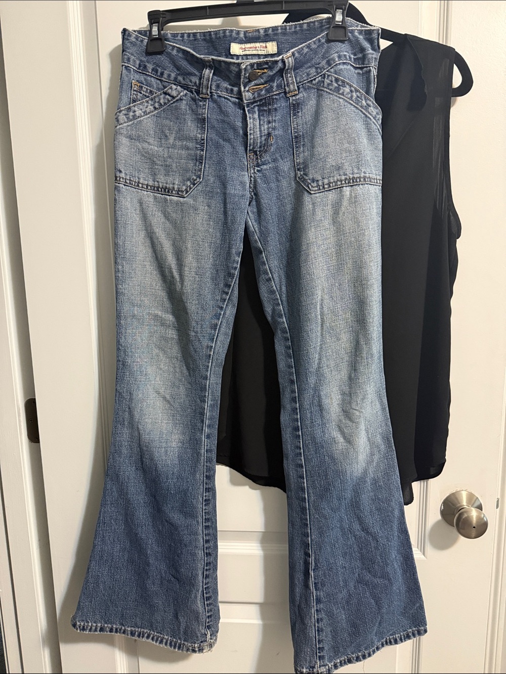 Abercrombie & Fitch Light Blue Flare Jeans